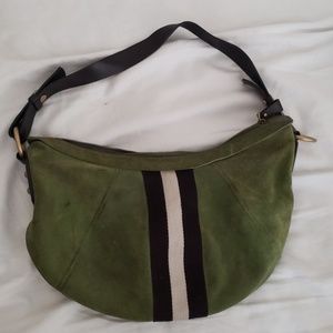 Bally suede purse